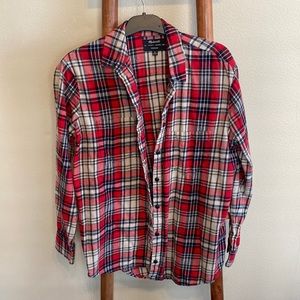 Womens Madewell oversize flannel